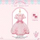 Mademoiselle Pearl Sanrio Cinnamoroll Cherry Themed Blouse Cutsew JSK and OP(Reservation/2 Colours/Full Payment Without Shipping)